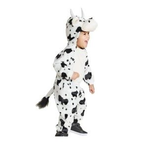 Toddler plush cow Halloween costume 2T-3T
